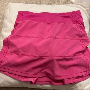 Lululemon Athletica Vibrant Pink Skort